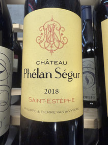 Château Phélan Ségur, Cru Bourgeois (CS/ME/PV) Frank'reich, Bordeaux - St. Estèphe AOC, 2018